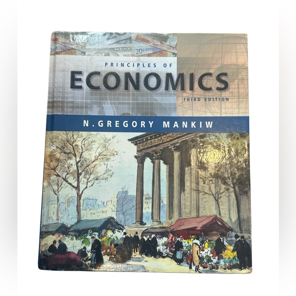 Principles of Economics 3rd Edition Hardcover N. Gregory Mankiw College Textbook